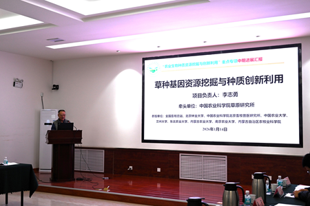 草種基因資源發掘與創新利用 2025年度總結會圓滿舉行，呼吁加強成果轉化動能